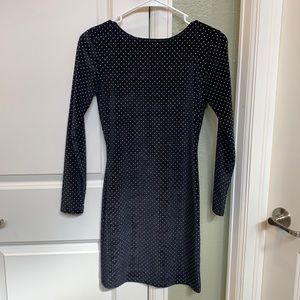 Free People Velvet Mini Dress